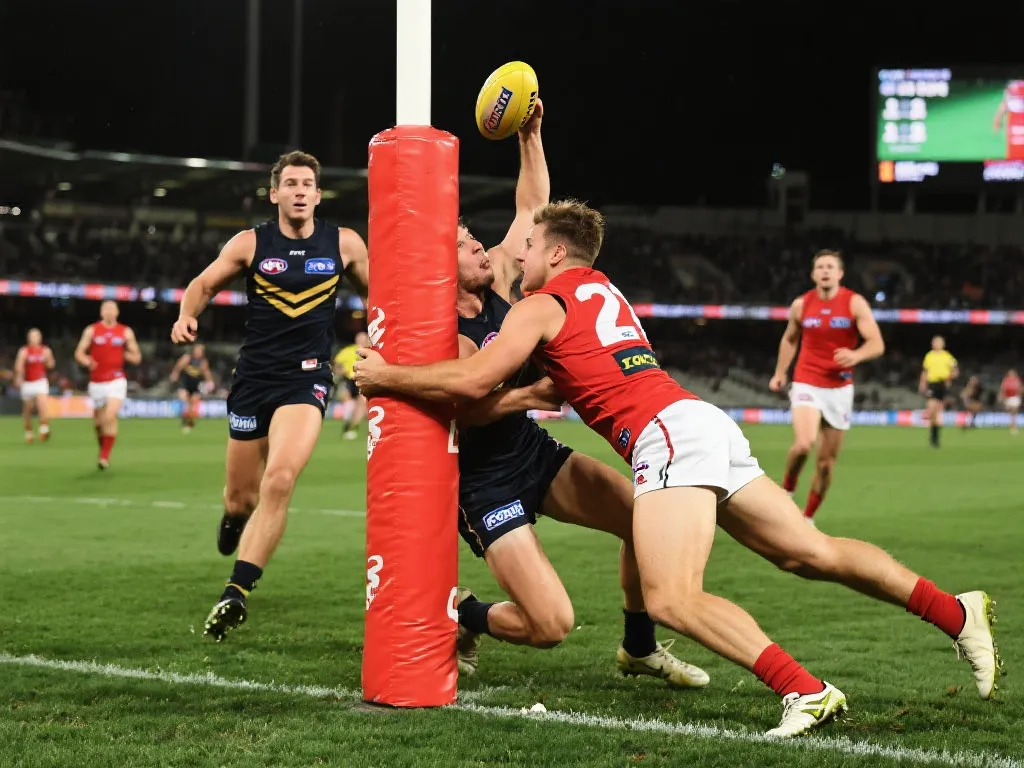 AFL赛场风云波动：Crack面板首度亮相，卡尔顿遭遇北墨尔本绝杀，沃斯教练的未来何去何从？